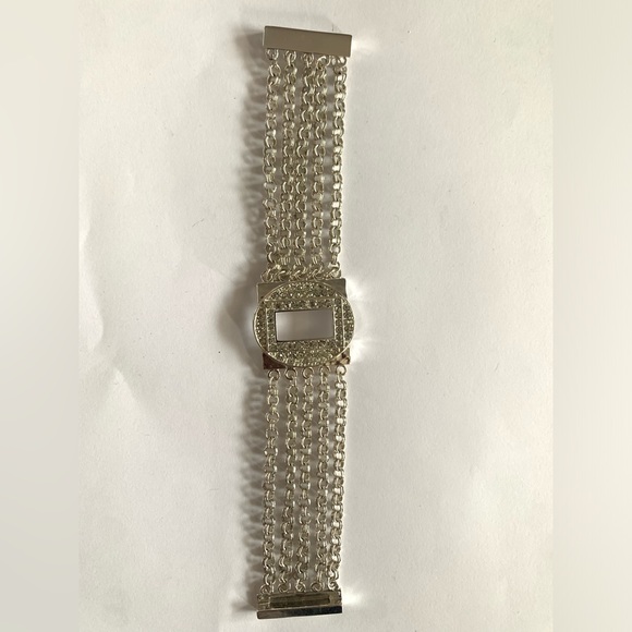 Magnetic Silver Tone Bracelet - Picture 10 of 11